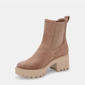 Dolce Vita Hawk H2O Booties Mushroom Suede